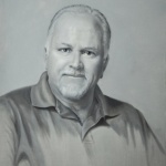 George, 16x20 inches